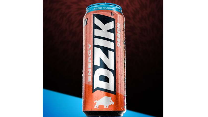 DZIK ENERGY 500ml Brzoskwinia Peach