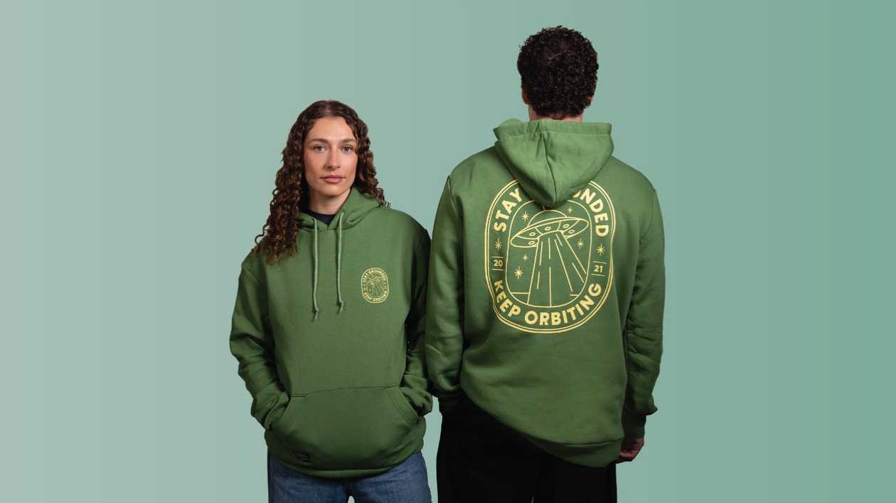 Green Hoodie