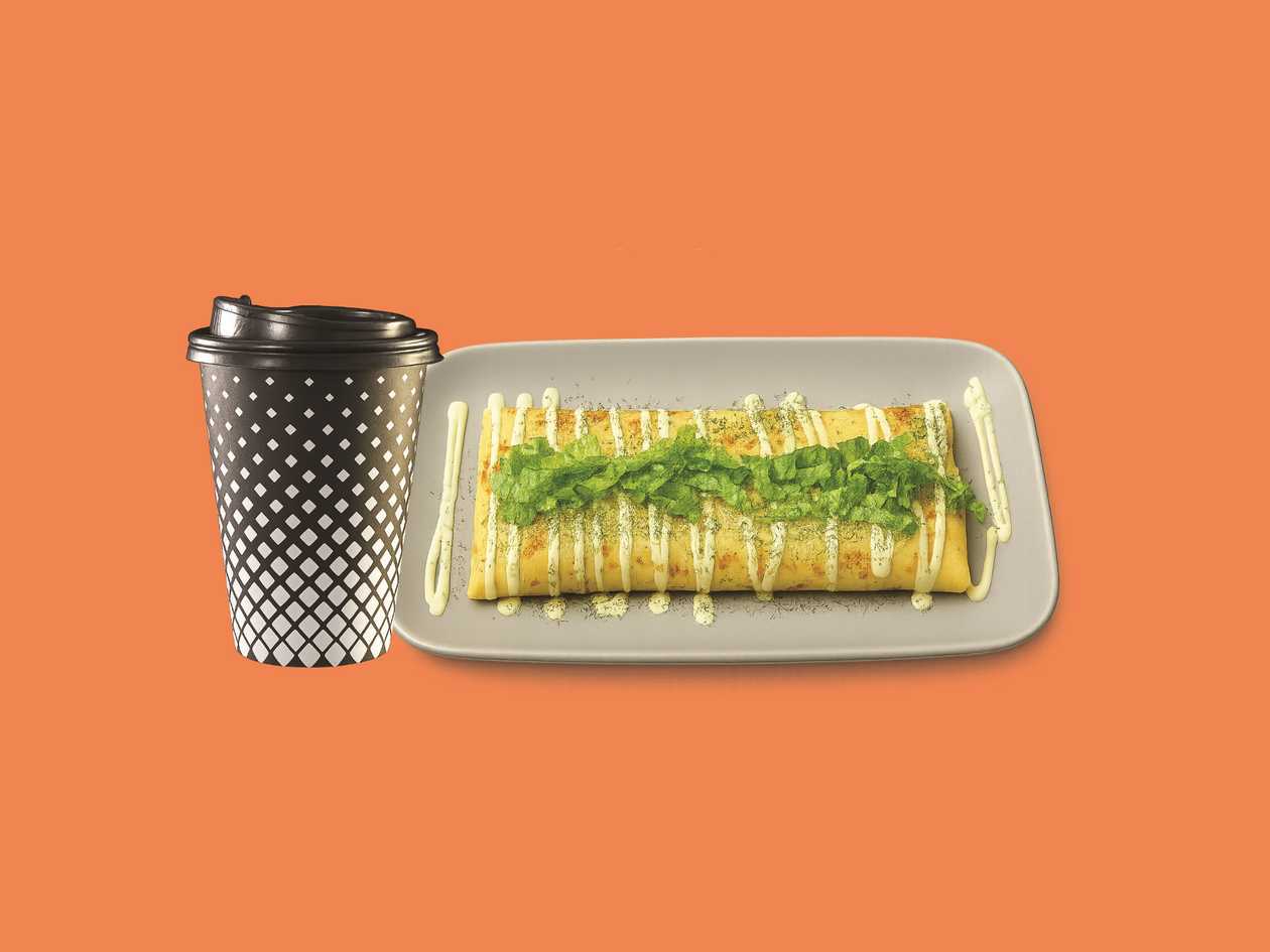 Kebabilegend + Must kohv