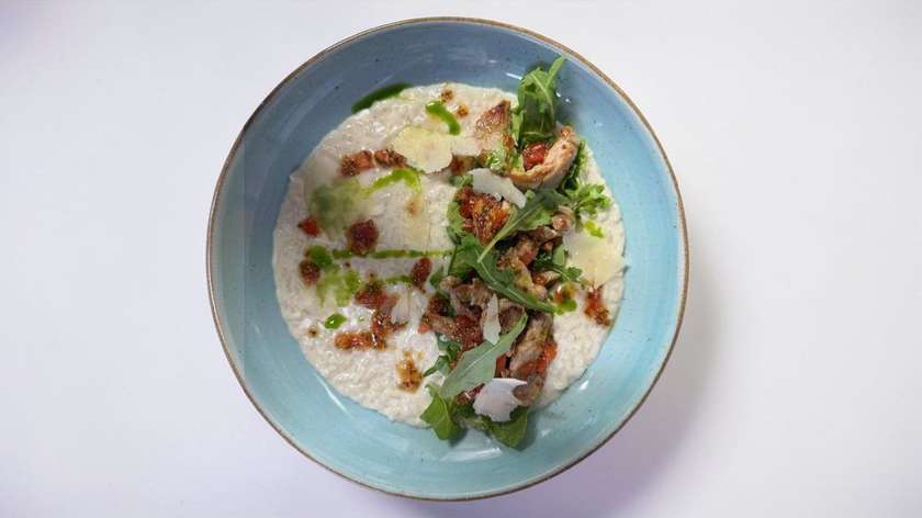 Risotto Parmigiano e Maiale