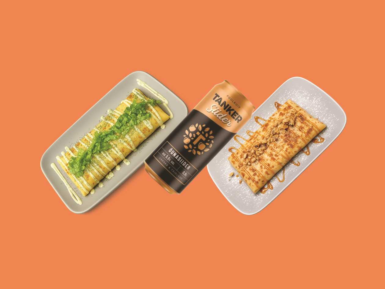 Rebitud Liharõõm + Õunakaramell + TANKER Õunasiider 5,5% 0,5L