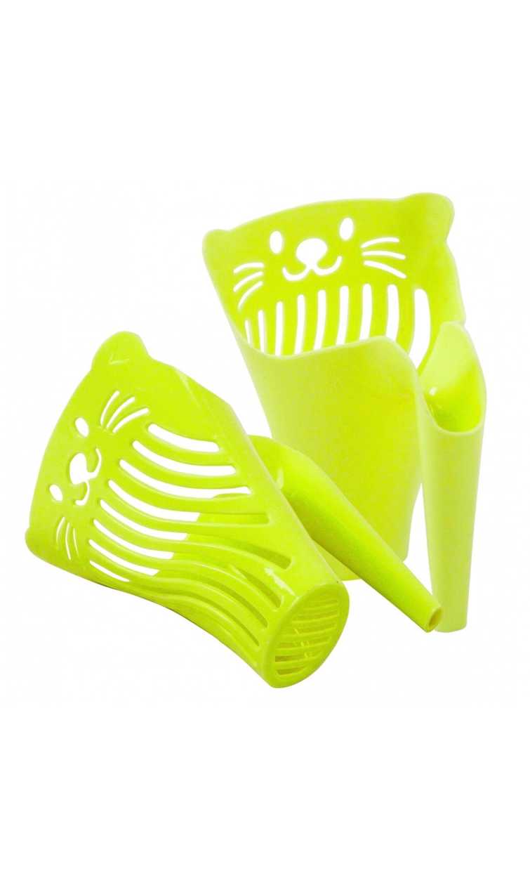 Green Cat Litter Scoop