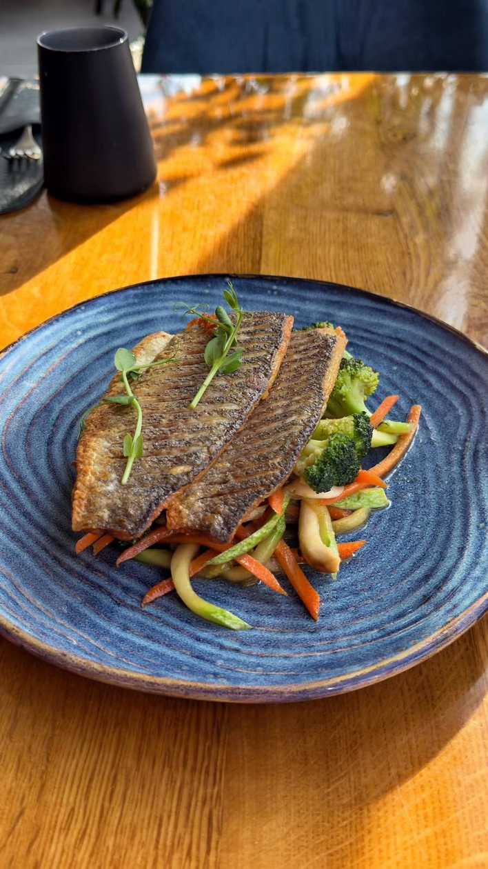 File biban de mare la cuptor cu legume