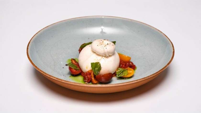 Burrata con Pomodori