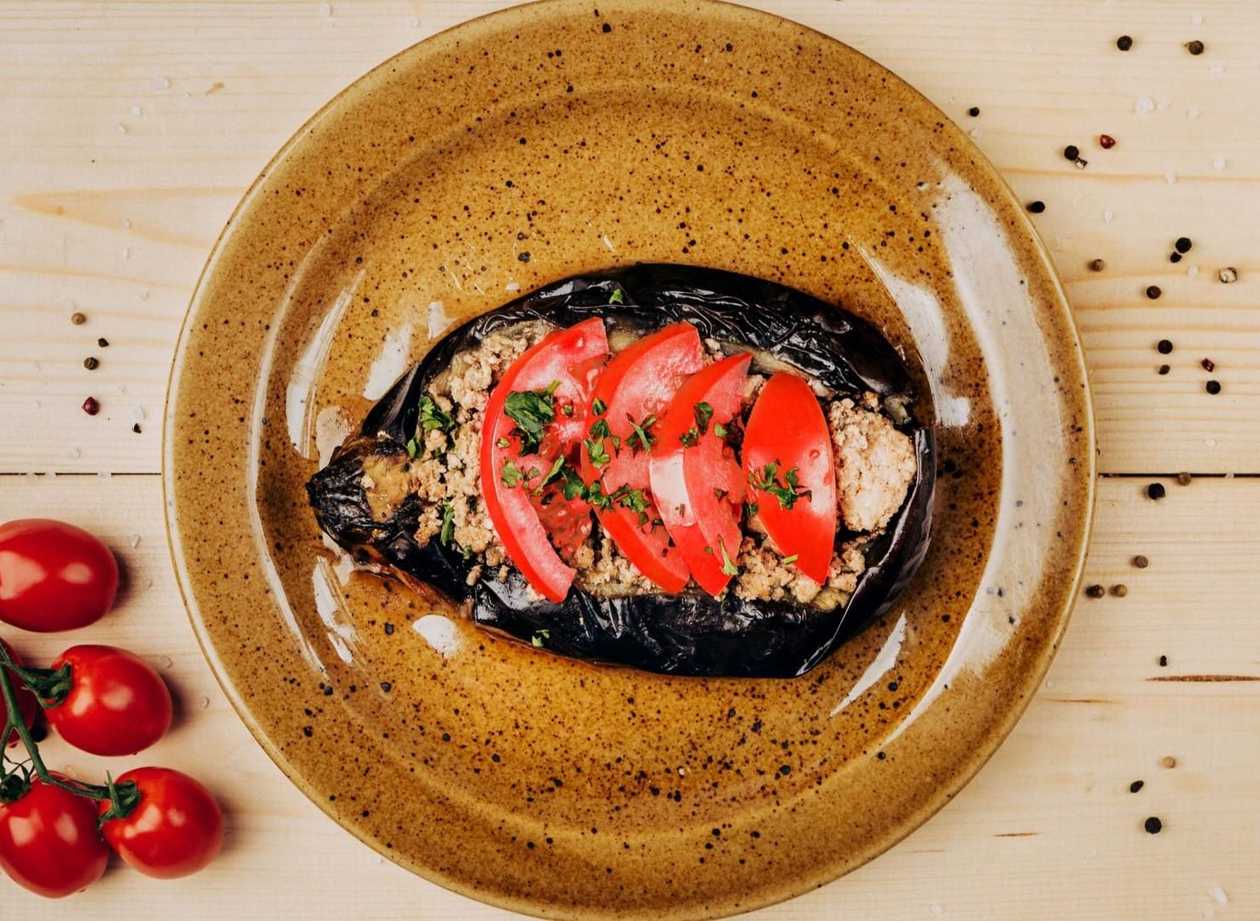 Garni eggplant with minced meat 250g