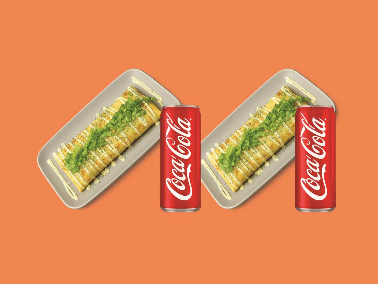 2Х Kebabilegend + 2 × Coca-Cola 0.33