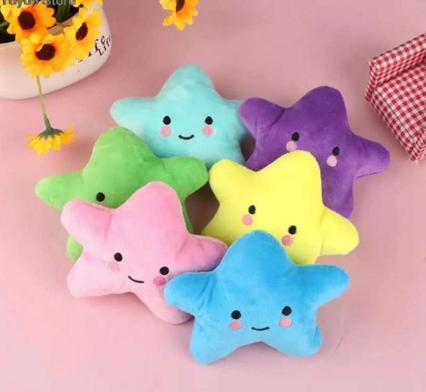 Plush Star Toys with Sound - Assorted Colors