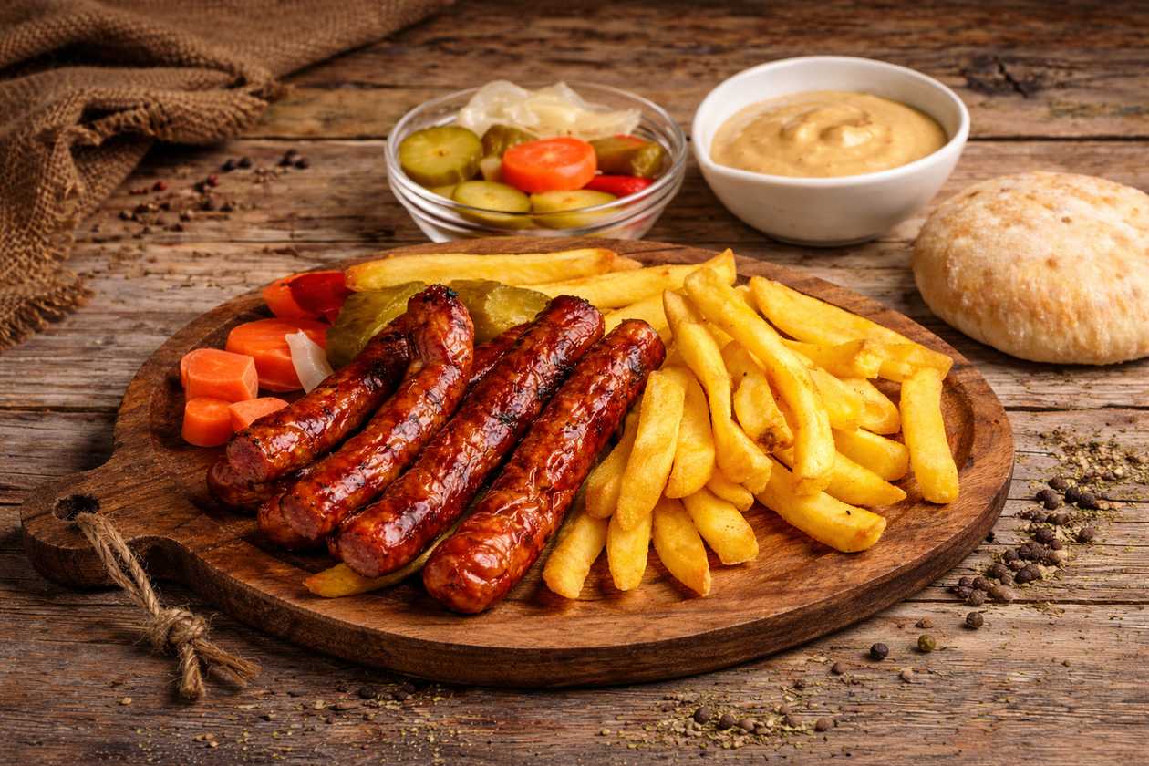 Meniu Cârnăciori Extra