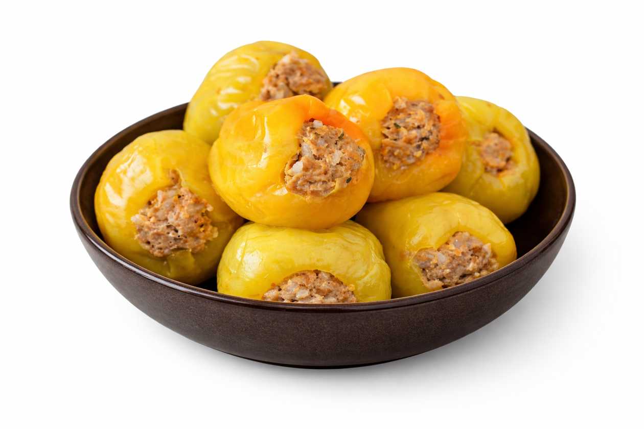 Фаршированные перцы с грибами 1 кг