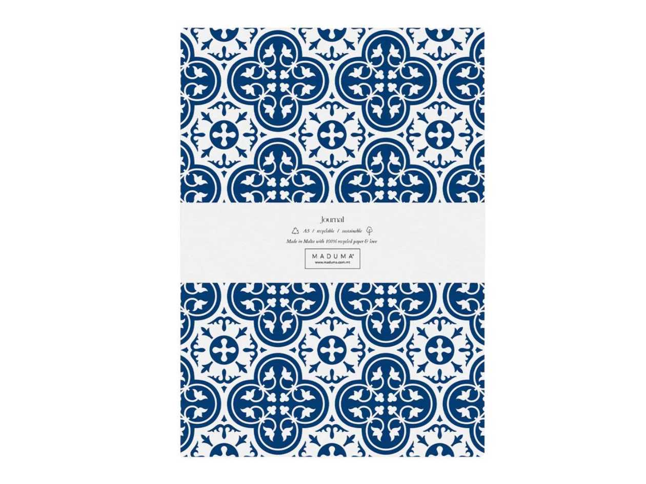 Maduma A5 Ruled Journal Blue' Car'