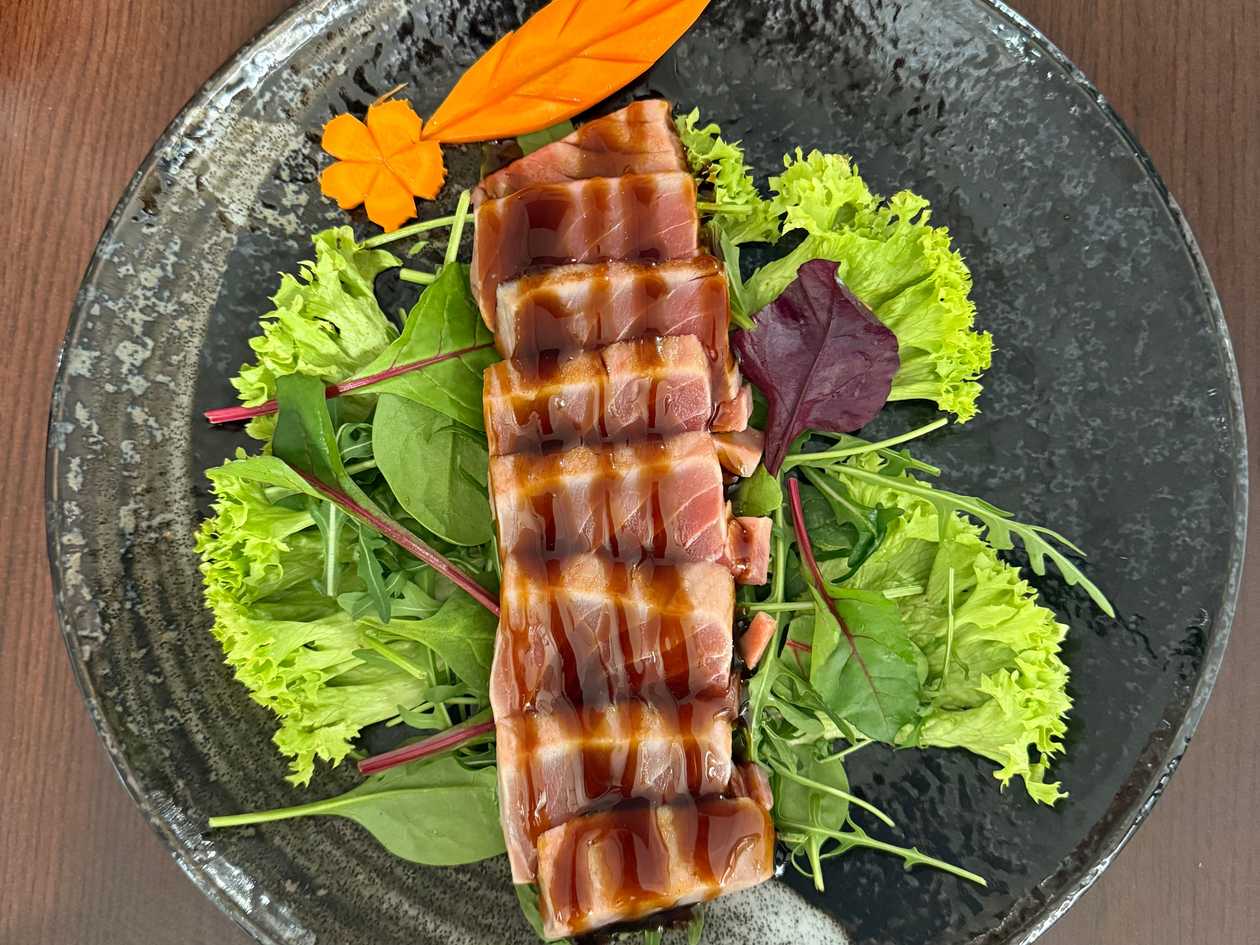 8. Salmon Tataki