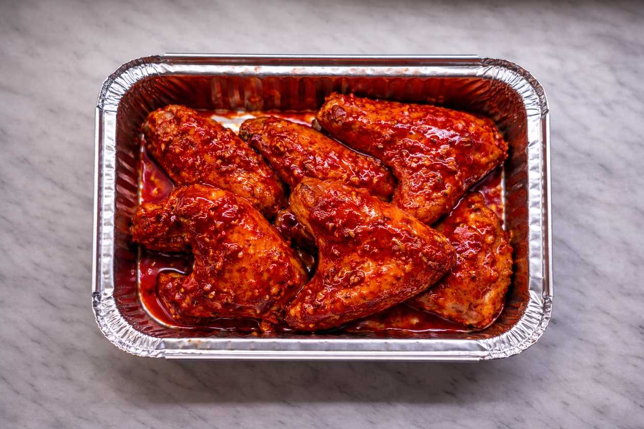 🇮🇳🔥 Indian Street Madras Curry Wings 0,65 kg