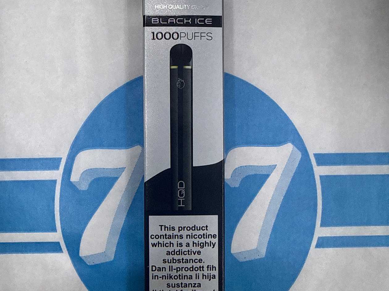 HQD BLACK ICE 1000puffs