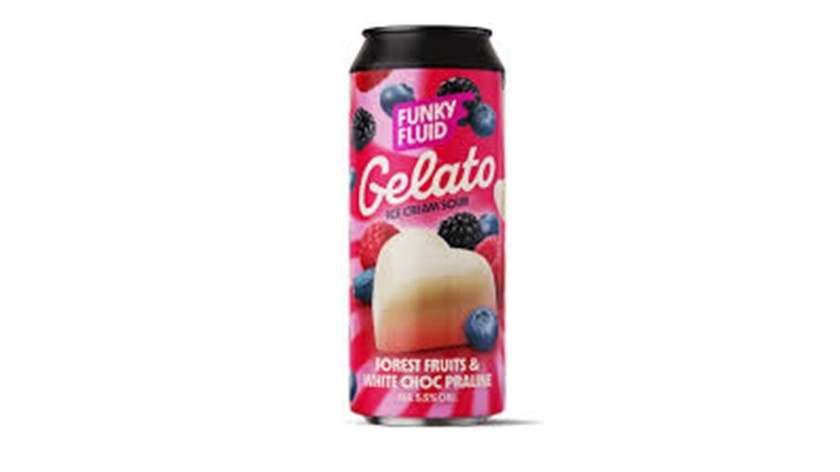 FunkyFluid Gelato Forest Fruits & White Choc Praline 0,5L pusz.