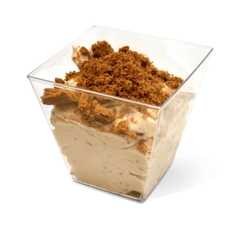 Biscoff cream dessert