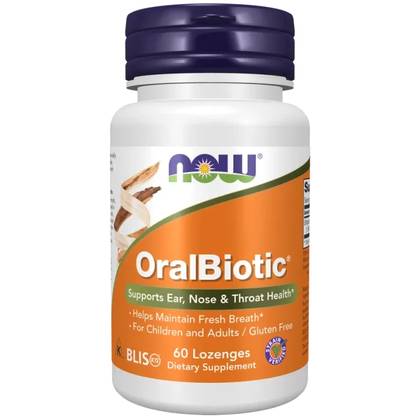 NOW ORALBIOTIC (60 LOZENGES)