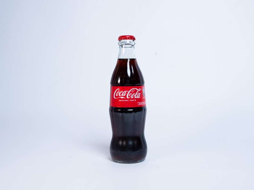 coca-cola sklo