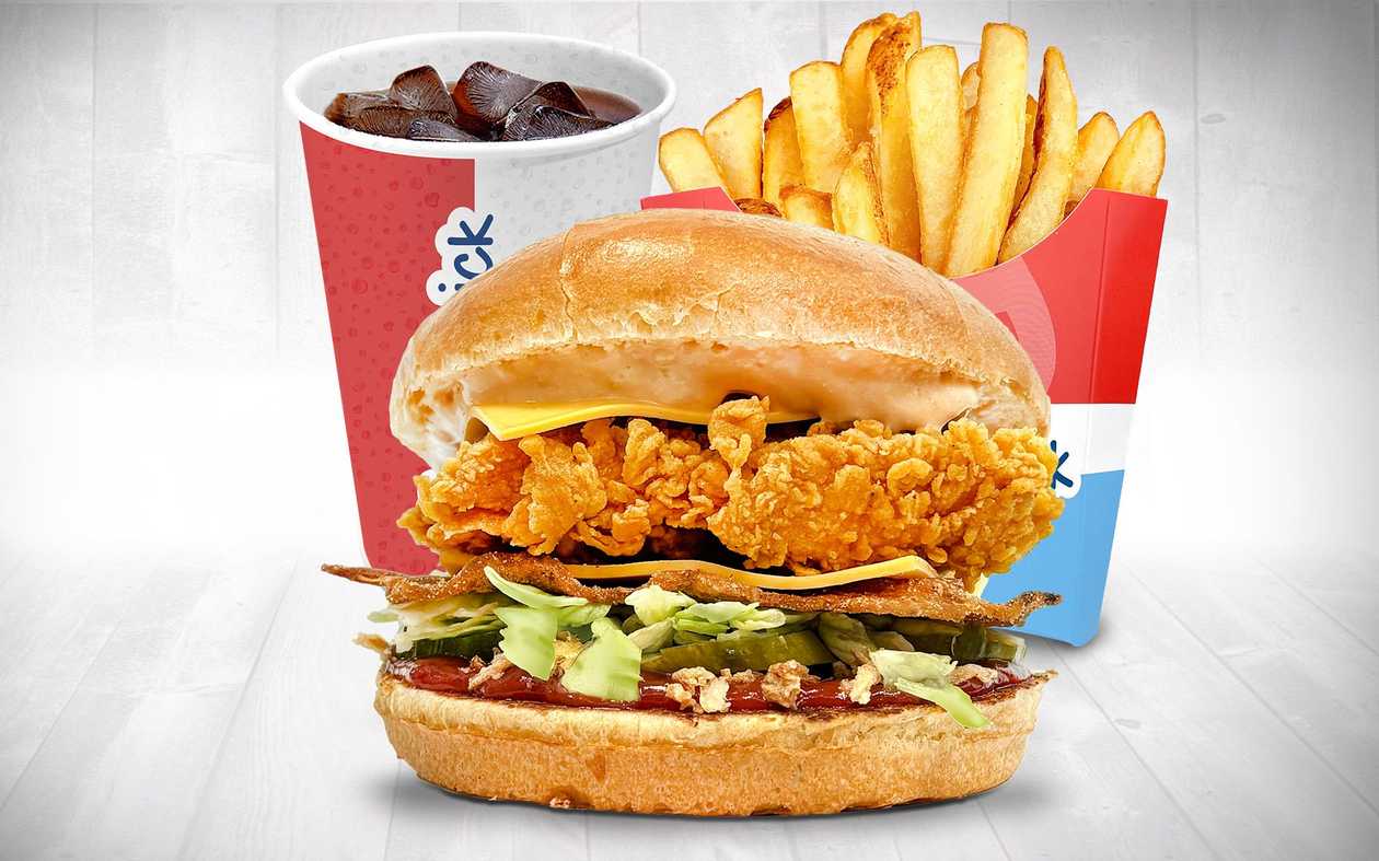 Grand Chicken Burger - menu