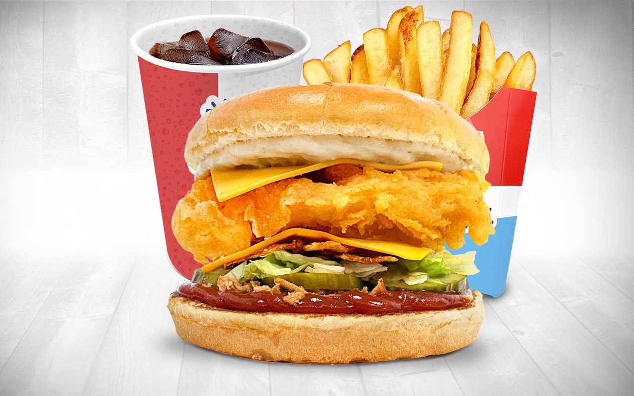 Grand Fish Burger - menu