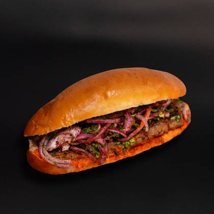 Combo Adana Bun with French Fries ( Spicy )