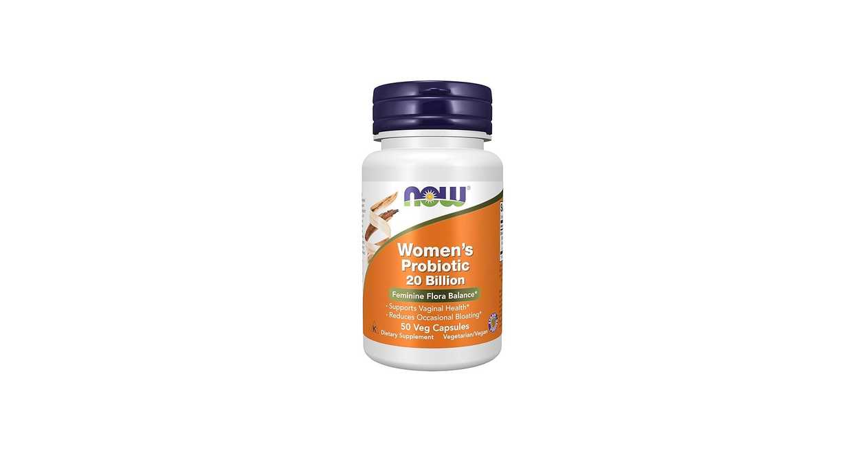 NOW WOMEN`S PROBIOTIC 20 BILLION (50 VEG CAPSULES)