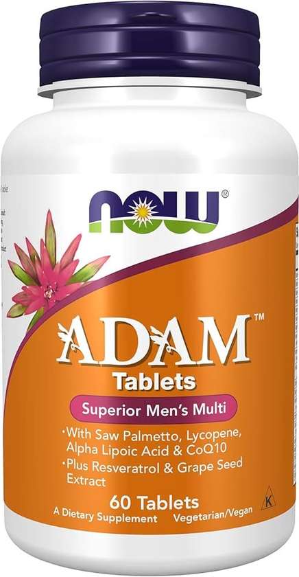 NOW ADAM TABLETS (60 TABLETS)