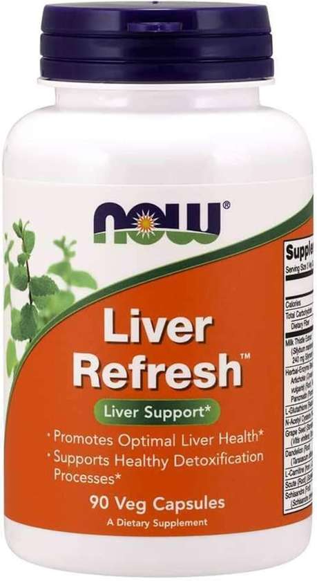 NOW LIVER REFRESH (90 VEG CAPSULES)