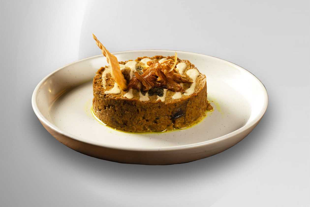 Eggplant Spread With Whey And Mint (Kashk Bademjan)