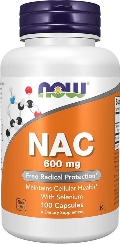 NOW NAC 600 MG (100 CAPSULES)