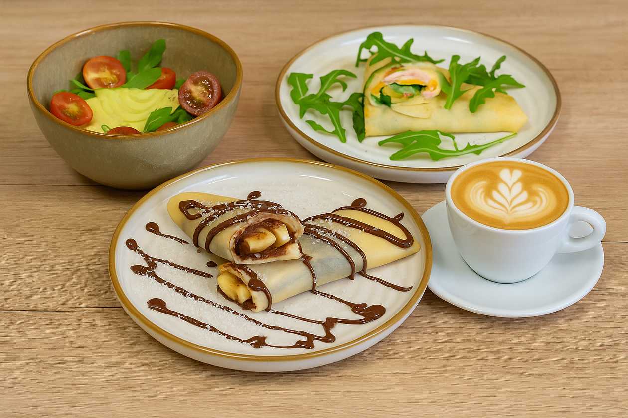 Velké menu se salátkem