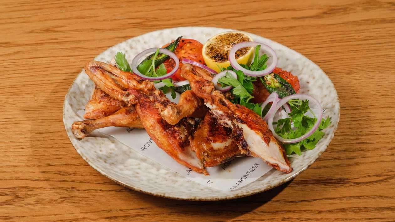 Charcoal-Grilled Chicken