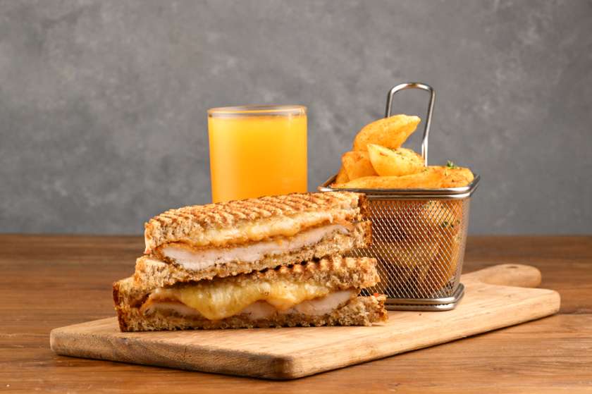 Chicken Parm Sandwich with Accompaniment