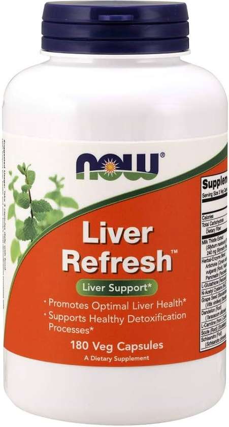 NOW LIVER REFRESH (180 VEG CAPSULES)