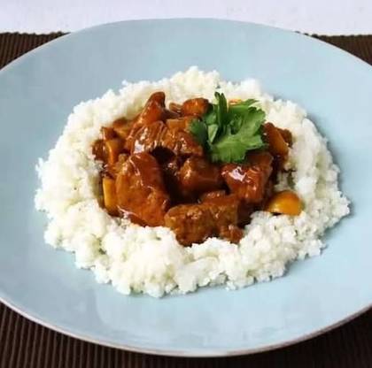 Goulash with Duyu on Top