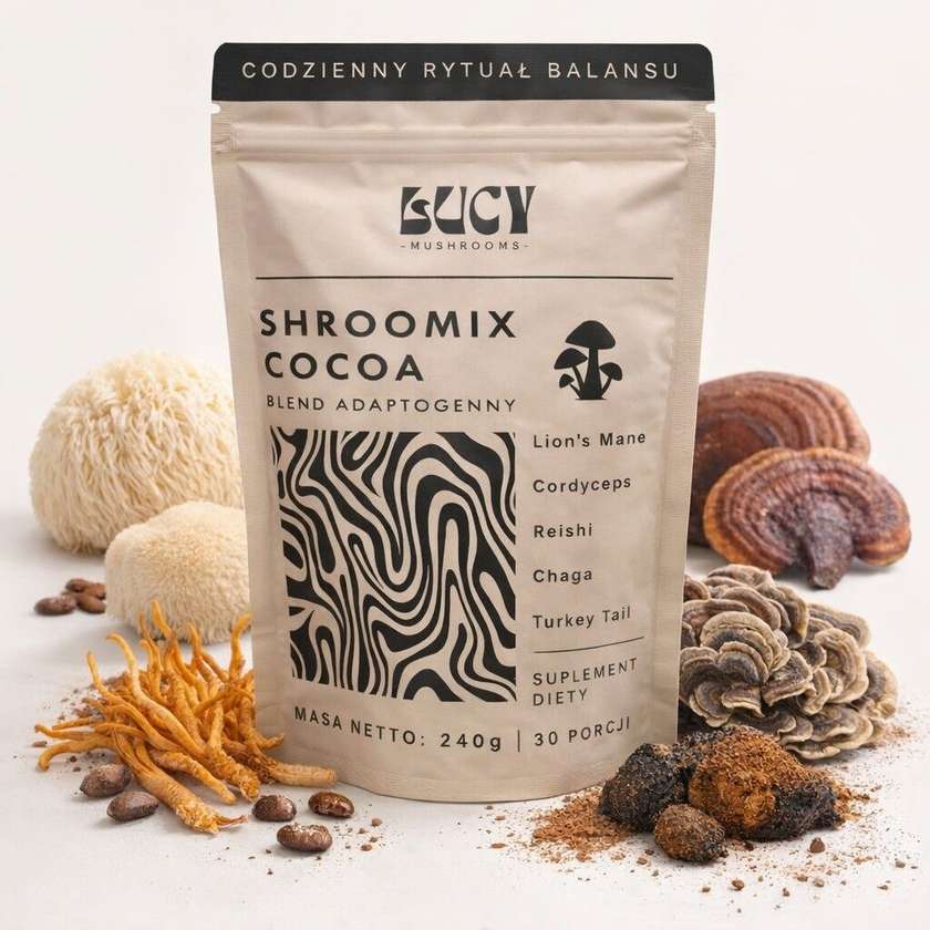 Lucy Shroomix Kakao Adaptogenny