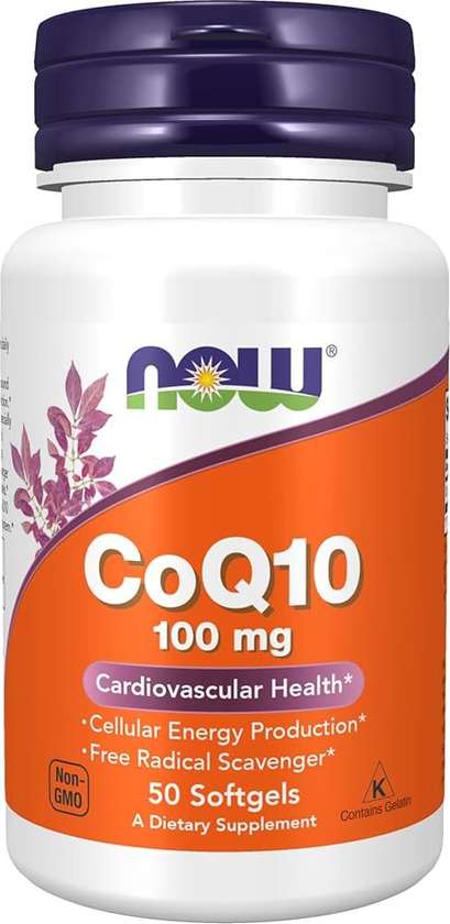 NOW COQ10 100 MG (50 SOFTGELS)