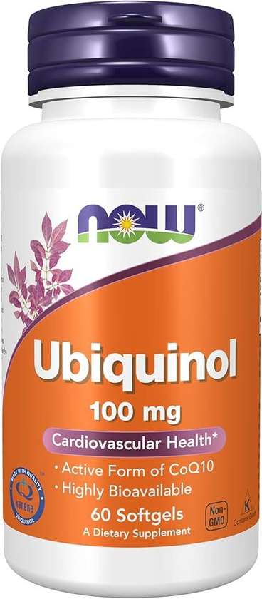 NOW UBIQUINOL 100 MG (60 SOFTGELS)