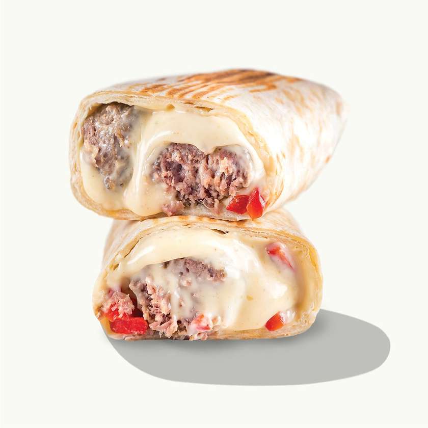 CHEESY MEATBALL WRAP