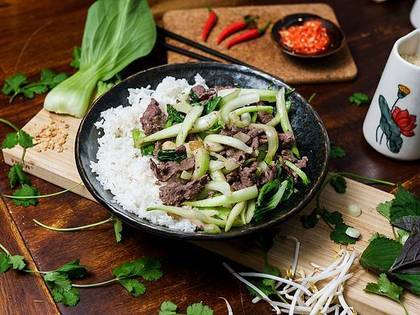 no.12 Bò Xào Cải Xanh