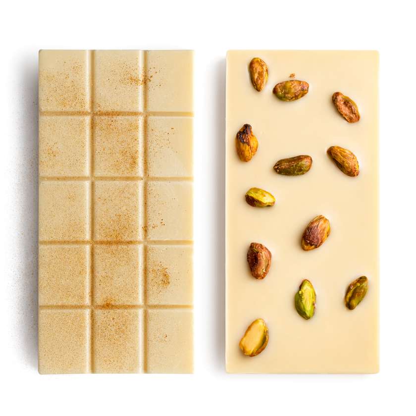 White Chocolate & Pistachio (Ċikkulata Bajda U Pistokkju)