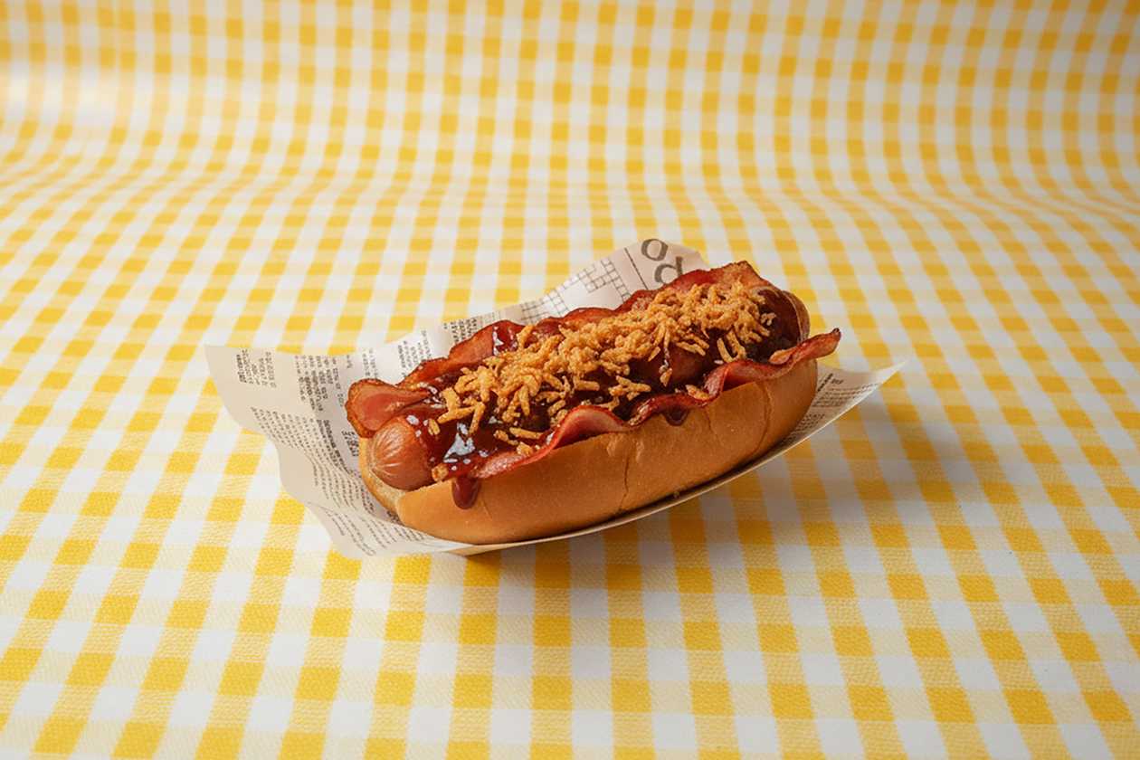 BBQ hotdog
