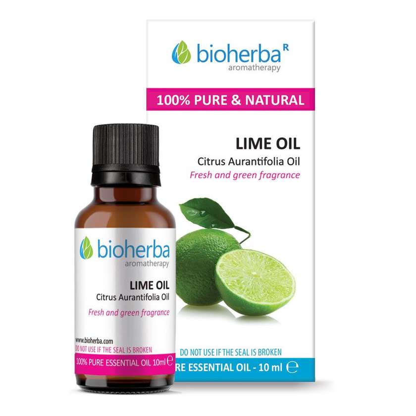 9993267 Lime, Pure Essential Oil, 10 ml, Bioherba