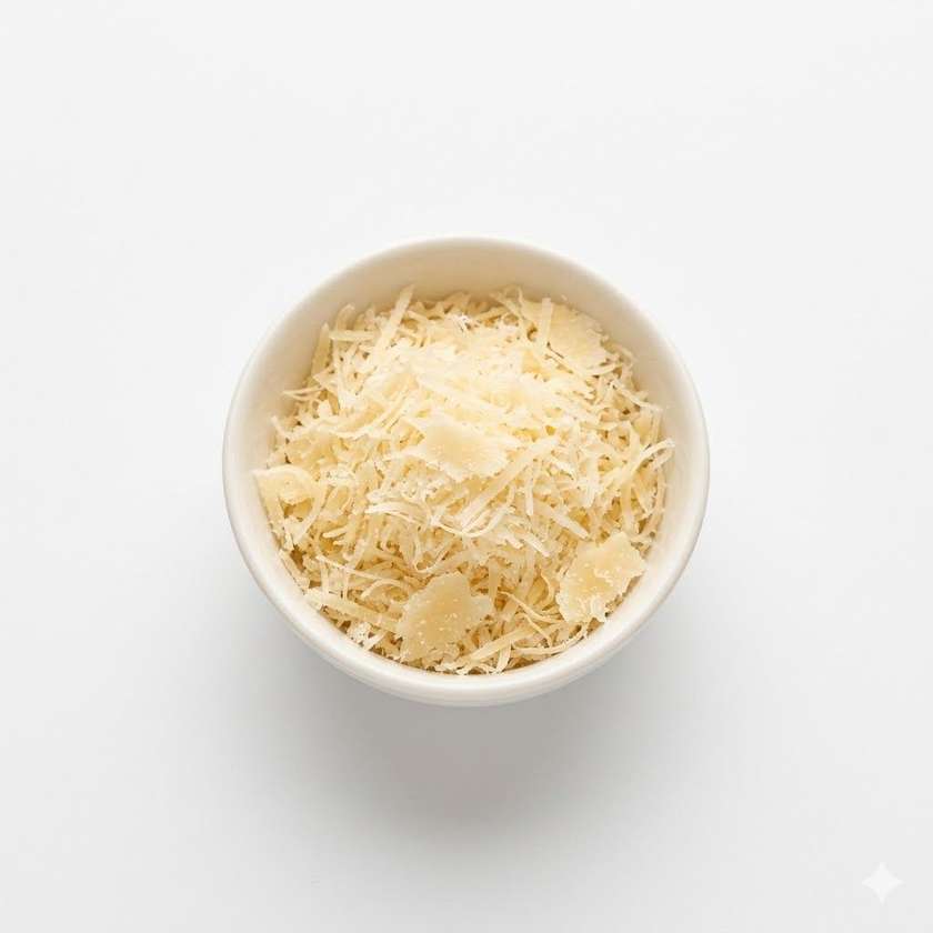 Freshly grated parmesan cheese