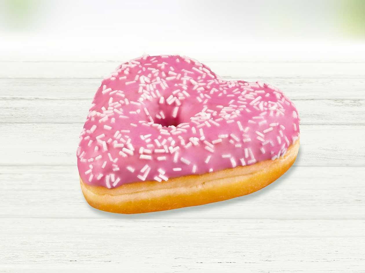 Strawberry Vanilla Donut
