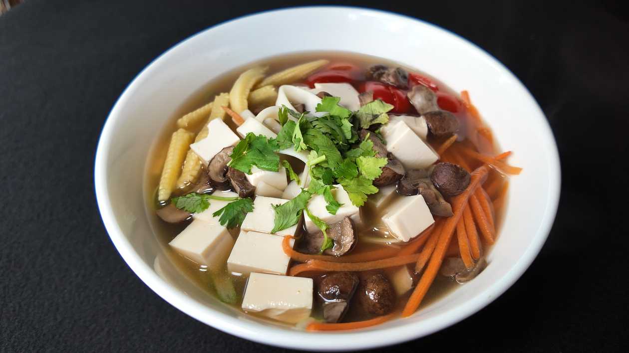 Vegan Ramen ή Gyoza Ramen