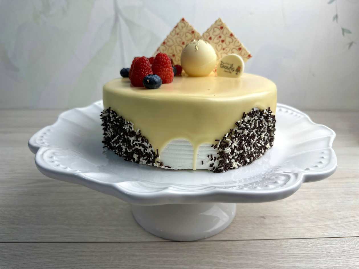 Trio Chocolate Cake