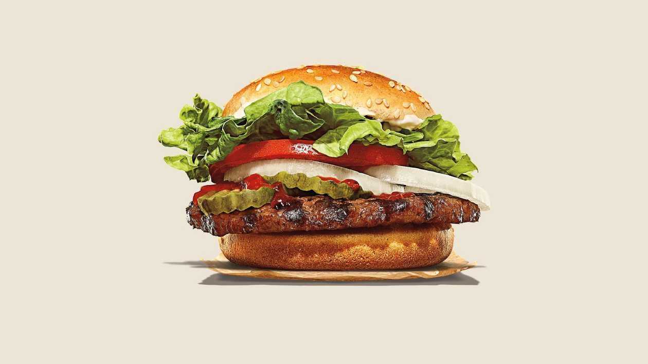 Plant Based Whopper Junior King
