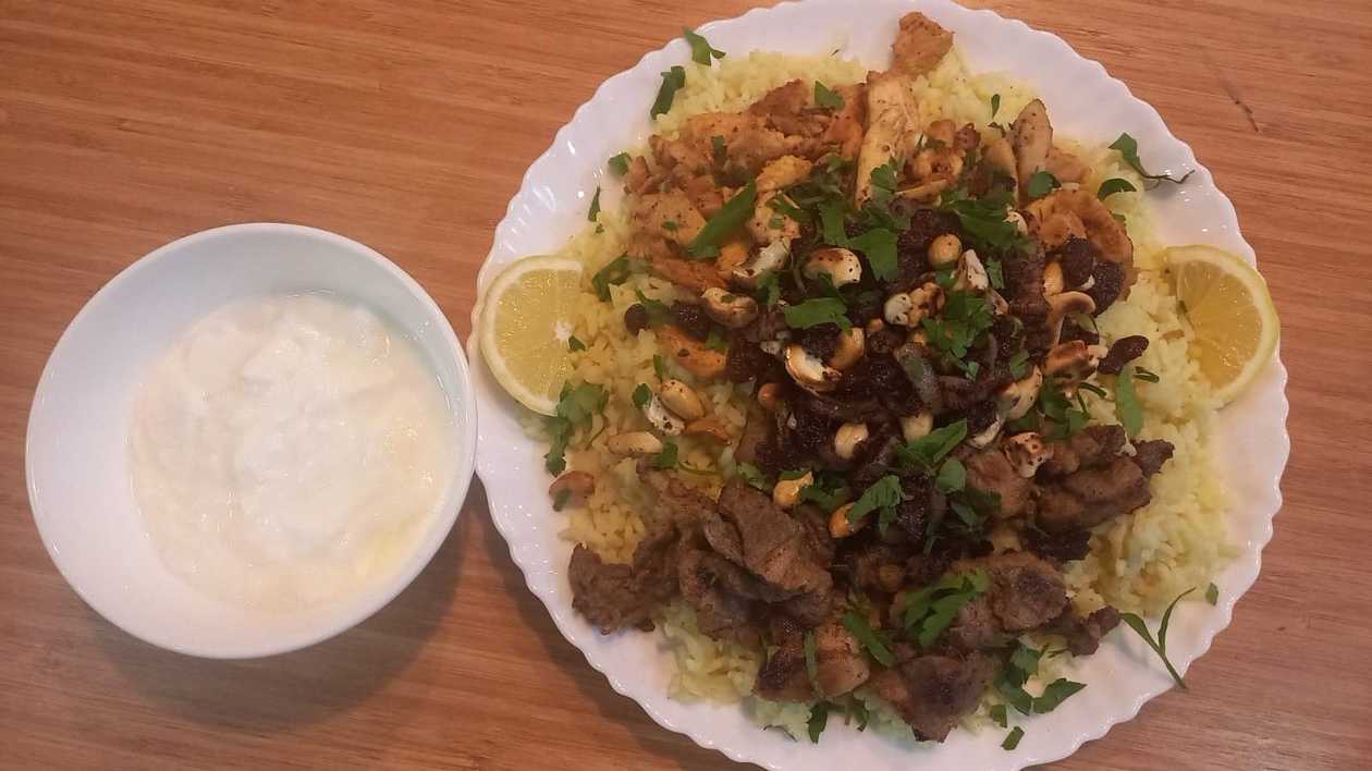 Mansaf Meat & Hot Yogurt