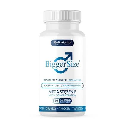 BiggerSize Capsules – Doplnok stravy na podporu mužskej sily a veľkosti 60 ks 259026
