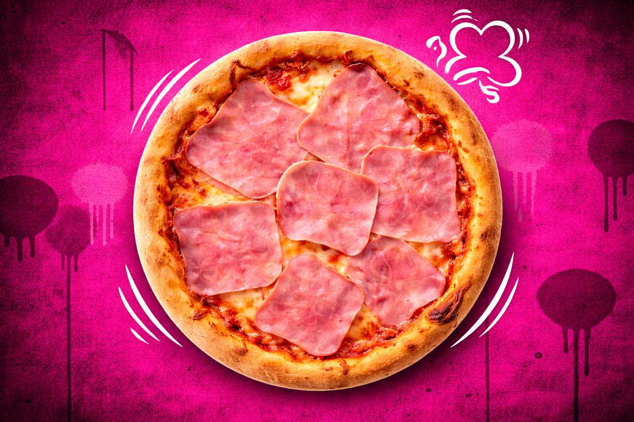 32cm Ham Pizza
